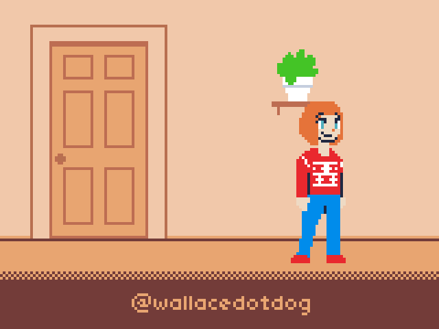 Bringin’ in a chopped down tree. Woof!